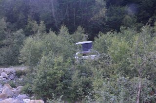 Палатка на крыше машины.