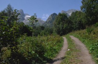 Горная дорога.