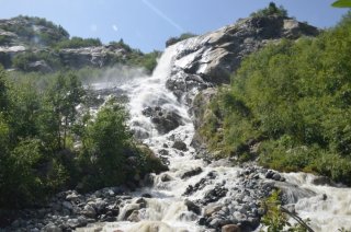 Водопад Алибек.