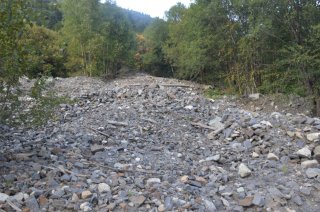 Каменная осыпь или каменная река.