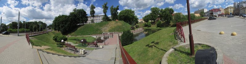 Панорама долины.