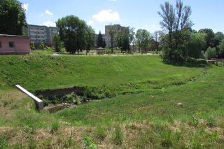 Вид на сквер с ул. 17 Сентября.