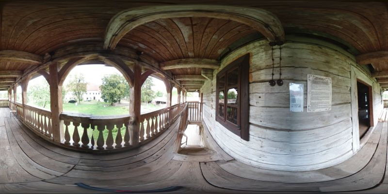 Сферическая панорама второго этажа Лямуса.