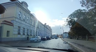 Телеграф и парк Жилебера.