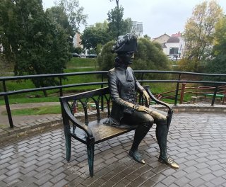 Зодчий Городницы под дождём.
