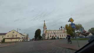 Переход у перекрёстка с ул. Ленина.