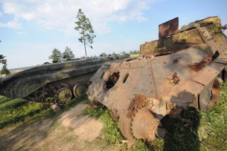 Остов СУ-100.